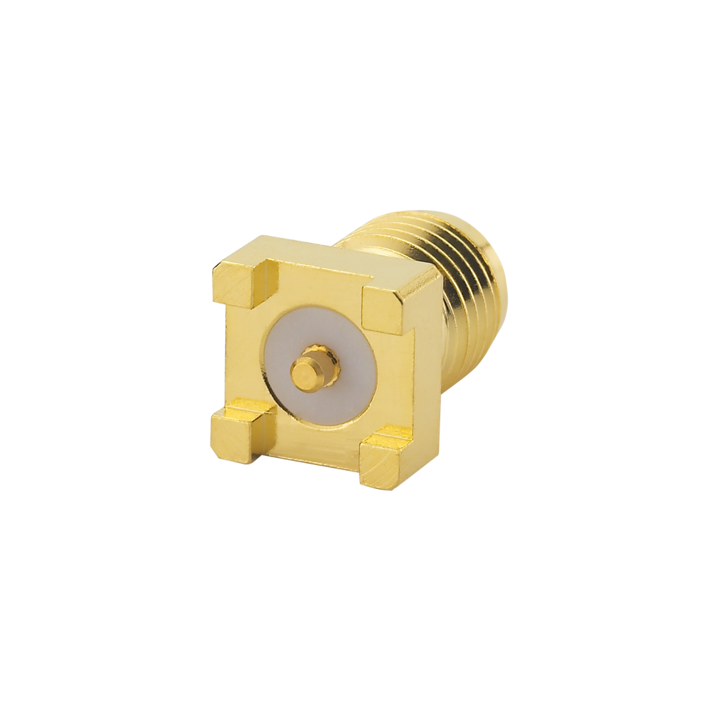 SMA Straight PCB Edge Mount/End Launch SMA Jack | SMA Connector