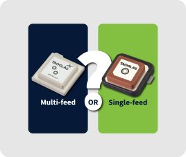 How to Determine Whether a Single- or Multi-Feed GNSS Antenna is Right for Your Application